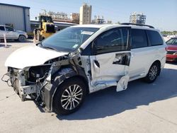 Salvage cars for sale at New Orleans, LA auction: 2020 Toyota Sienna XLE