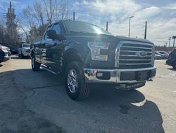 Salvage trucks for sale at North Billerica, MA auction: 2016 Ford F150 Super Cab