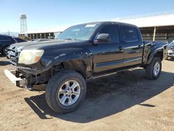 Salvage trucks for sale at Phoenix, AZ auction: 2005 Toyota Tacoma Double Cab Long BED