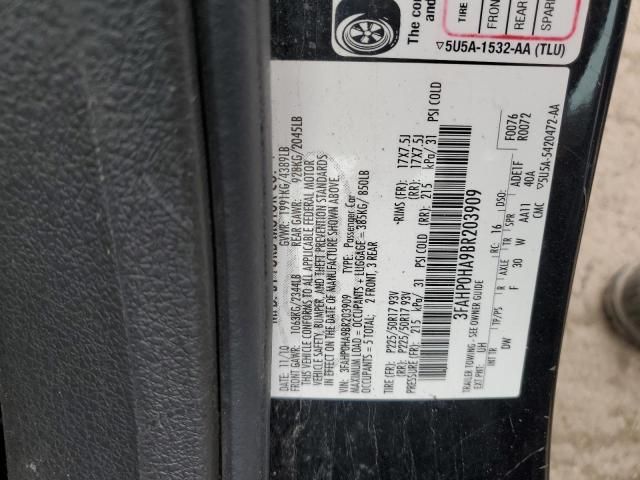 2011 Ford Fusion SE