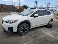 Salvage cars for sale at Wilmington, CA auction: 2019 Subaru Crosstrek Premium