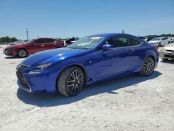 Salvage cars for sale from Copart Arcadia, FL: 2017 Lexus RC 350