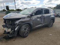 Salvage vehicles for parts for sale at auction: 2019 Toyota Highlander SE