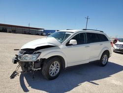 Salvage cars for sale at Andrews, TX auction: 2016 Dodge Journey SXT