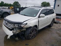 Toyota Highlander salvage cars for sale: 2013 Toyota Highlander Limited