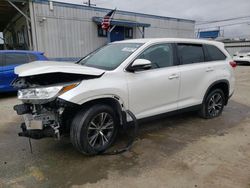 Salvage cars for sale at Los Angeles, CA auction: 2019 Toyota Highlander LE