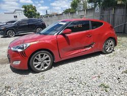 Salvage cars for sale from Copart Opa Locka, FL: 2017 Hyundai Veloster
