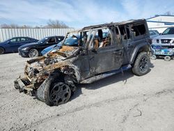 Salvage cars for sale at Albany, NY auction: 2022 Jeep Wrangler Unlimited Rubicon 4XE