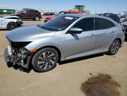 Honda Civic salvage cars for sale: 2019 Honda Civic LX