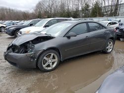 Salvage cars for sale at North Billerica, MA auction: 2007 Pontiac G6 Base