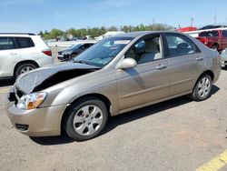 KIA salvage cars for sale: 2007 KIA Spectra EX