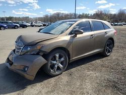 Salvage cars for sale at East Granby, CT auction: 2010 Toyota Venza