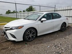 Salvage cars for sale at Houston, TX auction: 2020 Toyota Camry SE
