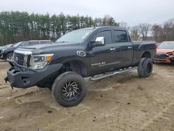 Salvage trucks for sale at North Billerica, MA auction: 2016 Nissan Titan XD SL