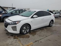 2017 Hyundai Ioniq Blue en venta en Grand Prairie, TX