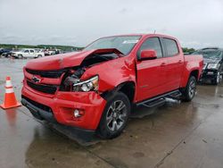 Salvage cars for sale at Grand Prairie, TX auction: 2015 Chevrolet Colorado Z71