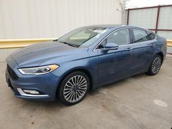 Salvage cars for sale from Copart Haslet, TX: 2018 Ford Fusion TITANIUM/PLATINUM