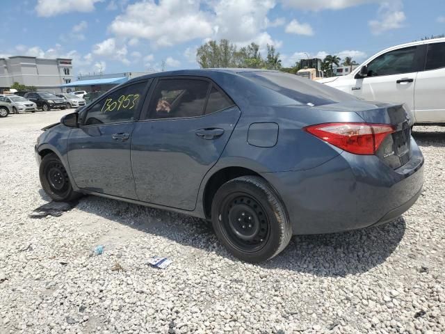 2018 Toyota Corolla L