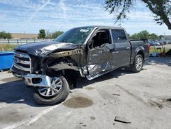 Salvage cars for sale from Copart Orlando, FL: 2017 Ford F150 Supercrew
