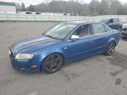 Salvage cars for sale at Assonet, MA auction: 2006 Audi A4 3.2 Quattro