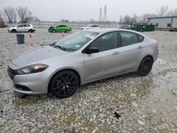 Salvage cars for sale at Barberton, OH auction: 2015 Dodge Dart SXT