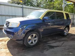 Salvage cars for sale at Austell, GA auction: 2013 Honda Pilot EXL