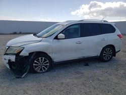Salvage cars for sale at Adelanto, CA auction: 2014 Nissan Pathfinder S