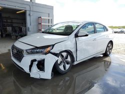 Salvage cars for sale at West Palm Beach, FL auction: 2021 Hyundai Ioniq SEL
