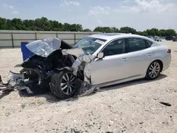 Salvage cars for sale at New Braunfels, TX auction: 2016 Infiniti Q70 3.7