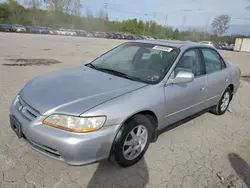 Honda Accord ex salvage cars for sale: 2002 Honda Accord EX