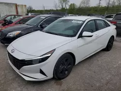 Salvage cars for sale at Bridgeton, MO auction: 2023 Hyundai Elantra Blue