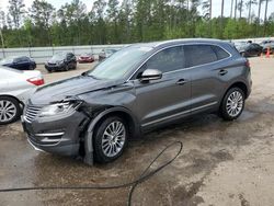 Salvage cars for sale from Copart Harleyville, SC: 2017 Lincoln MKC Reserve