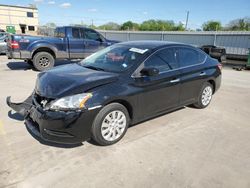Salvage cars for sale from Copart Wilmer, TX: 2015 Nissan Sentra S