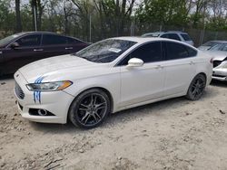 Salvage cars for sale at Cicero, IN auction: 2013 Ford Fusion Titanium