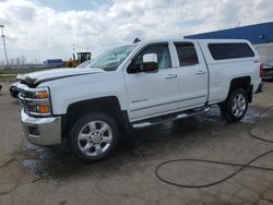 Chevrolet Silverado k2500 Heavy Duty ltz salvage cars for sale: 2018 Chevrolet Silverado K2500 Heavy Duty LTZ