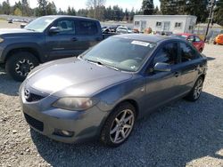 Salvage cars for sale from Copart Graham, WA: 2008 Mazda 3 I