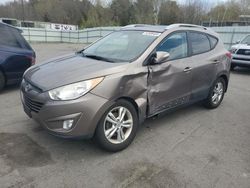 Salvage cars for sale at Assonet, MA auction: 2013 Hyundai Tucson GLS