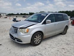 Salvage cars for sale from Copart New Braunfels, TX: 2011 Chrysler Town & Country Touring L