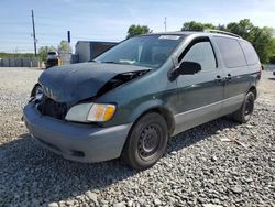 Salvage cars for sale from Copart Mebane, NC: 2002 Toyota Sienna LE