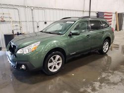 Salvage cars for sale from Copart Avon, MN: 2014 Subaru Outback 2.5I Premium