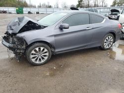 Salvage cars for sale from Copart Ontario Auction, ON: 2013 Honda Accord EXL