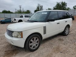 Salvage cars for sale at Oklahoma City, OK auction: 2008 Land Rover Range Rover HSE