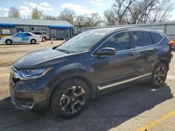 Vehiculos salvage en venta de Copart Wichita, KS: 2017 Honda CR-V Touring