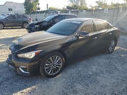 Infiniti salvage cars for sale: 2023 Infiniti Q50 Luxe