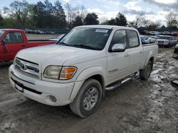 Toyota salvage cars for sale: 2004 Toyota Tundra Double Cab SR5