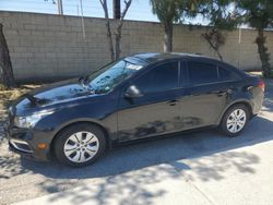 Chevrolet Cruze LS Vehiculos salvage en venta: 2015 Chevrolet Cruze LS