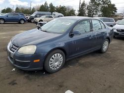 Volkswagen Jetta salvage cars for sale: 2008 Volkswagen Jetta S