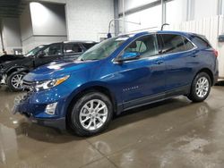 Salvage cars for sale at Ham Lake, MN auction: 2020 Chevrolet Equinox LT