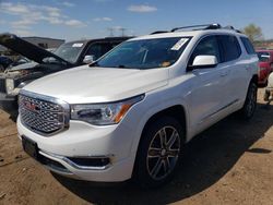 Salvage cars for sale at Elgin, IL auction: 2017 GMC Acadia Denali