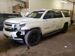 Chevrolet Suburban salvage cars for sale: 2018 Chevrolet Suburban K1500 LT